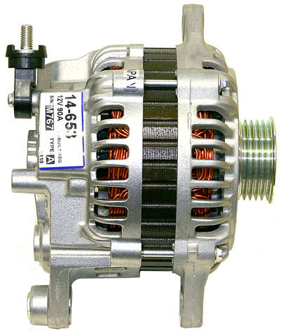 RX7 Alternator view 2